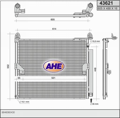 AHE 43621 Cooler Module 43621