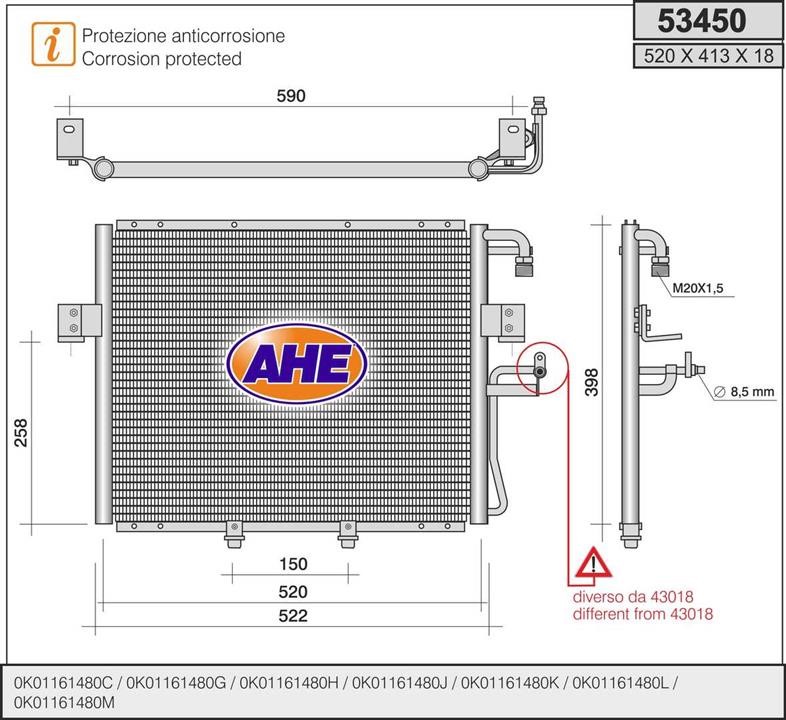 AHE 53450 Cooler Module 53450