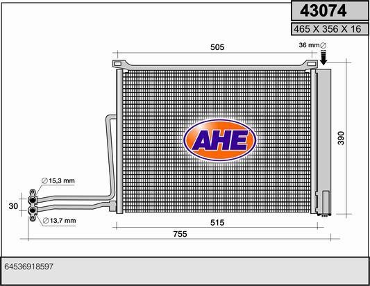 AHE 43074 Cooler Module 43074