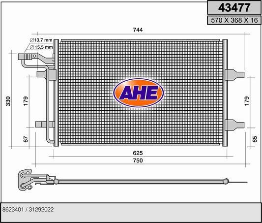 AHE 43477 Cooler Module 43477