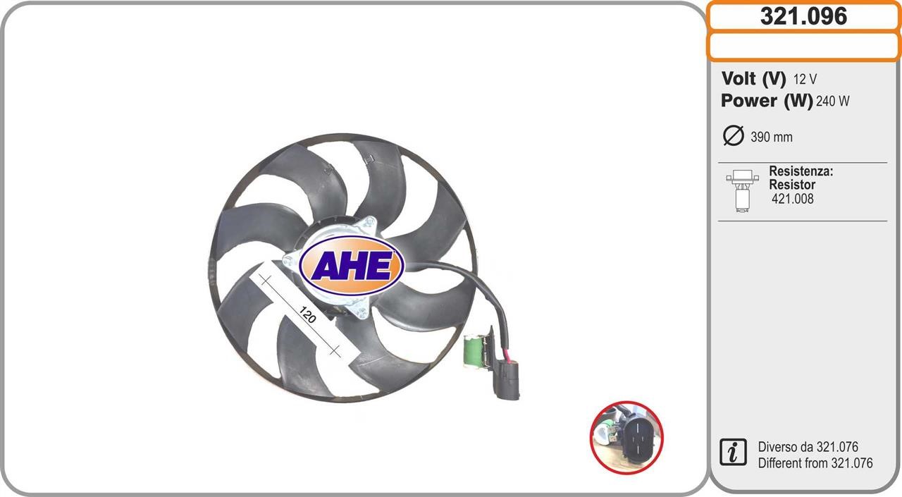 AHE 321.096 Fan, radiator 321096