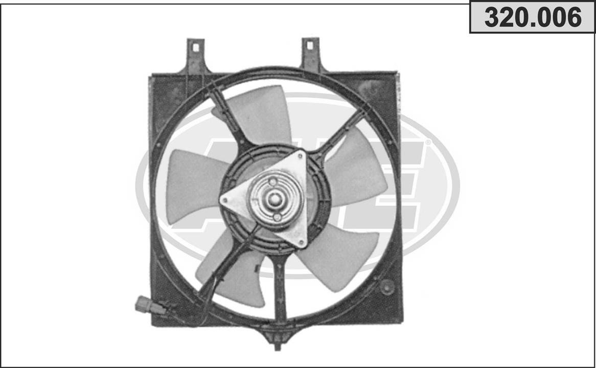 AHE 320.006 Fan, radiator 320006