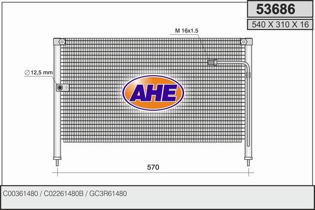 AHE 53686 Cooler Module 53686