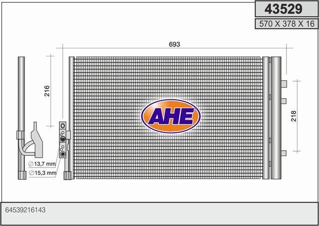 AHE 43529 Cooler Module 43529