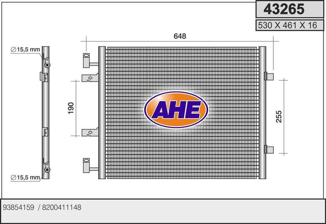 AHE 43265 Cooler Module 43265