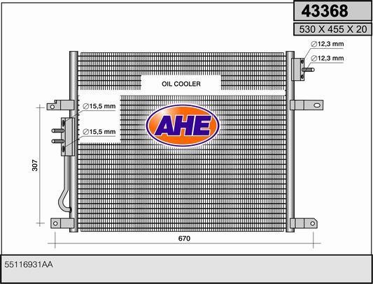 AHE 43368 Cooler Module 43368