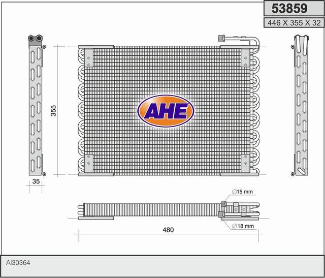 AHE 53859 Cooler Module 53859