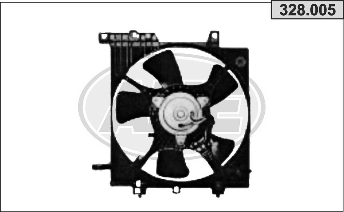AHE 328.005 Fan, radiator 328005