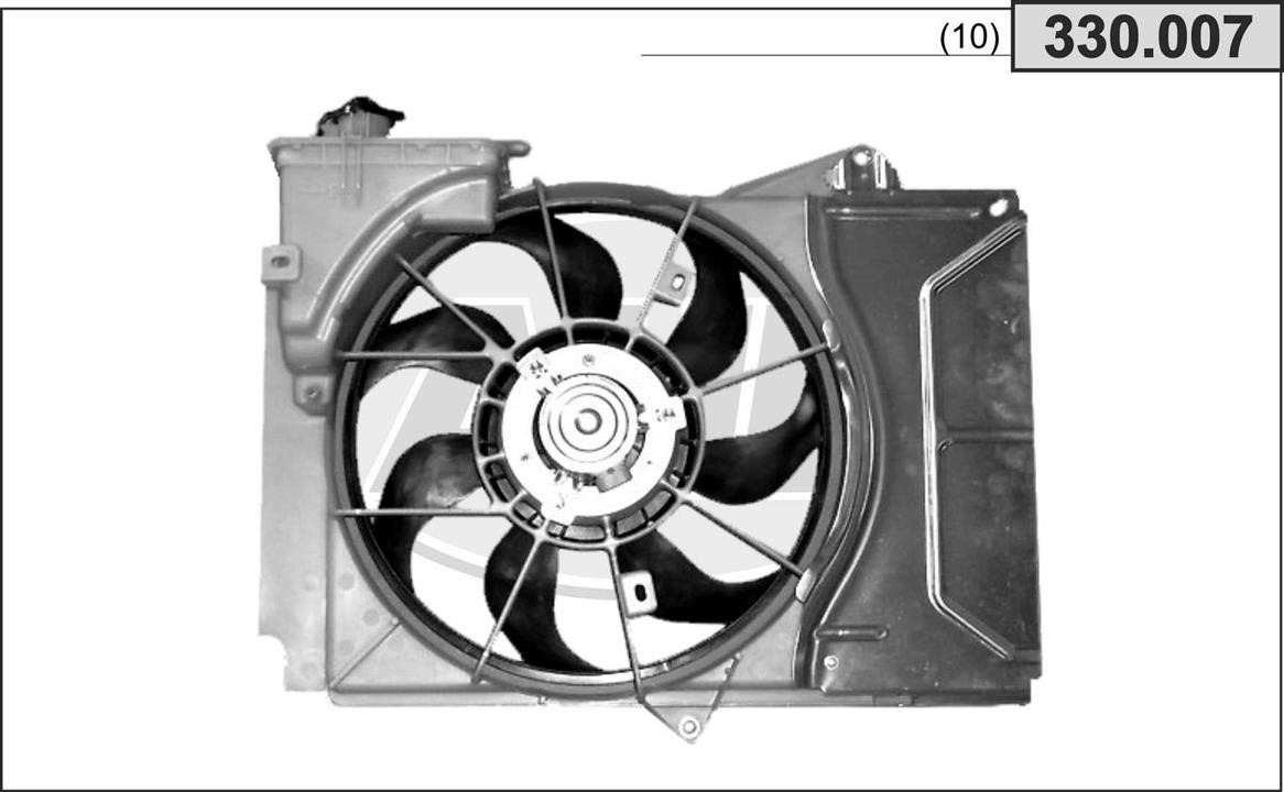 AHE 330.007 Fan, radiator 330007