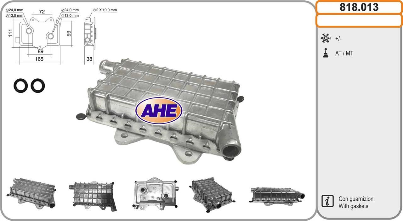 AHE 818.013 Oil Cooler, engine oil 818013