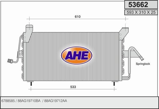 AHE 53662 Cooler Module 53662
