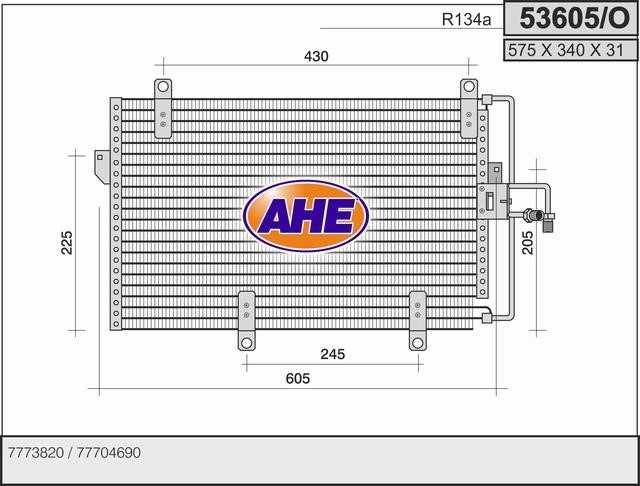 AHE 53605/O Cooler Module 53605O