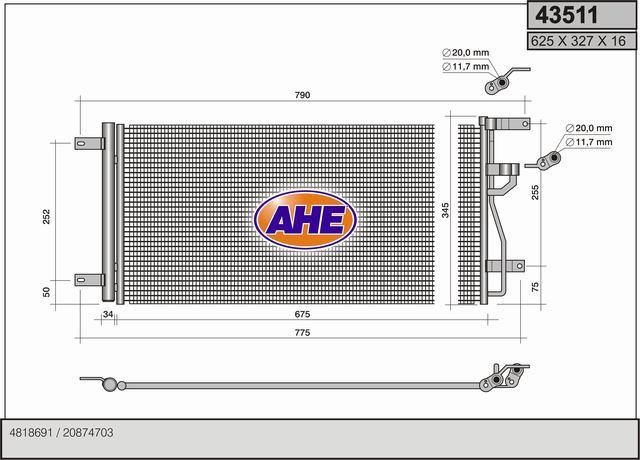 AHE 43511 Cooler Module 43511