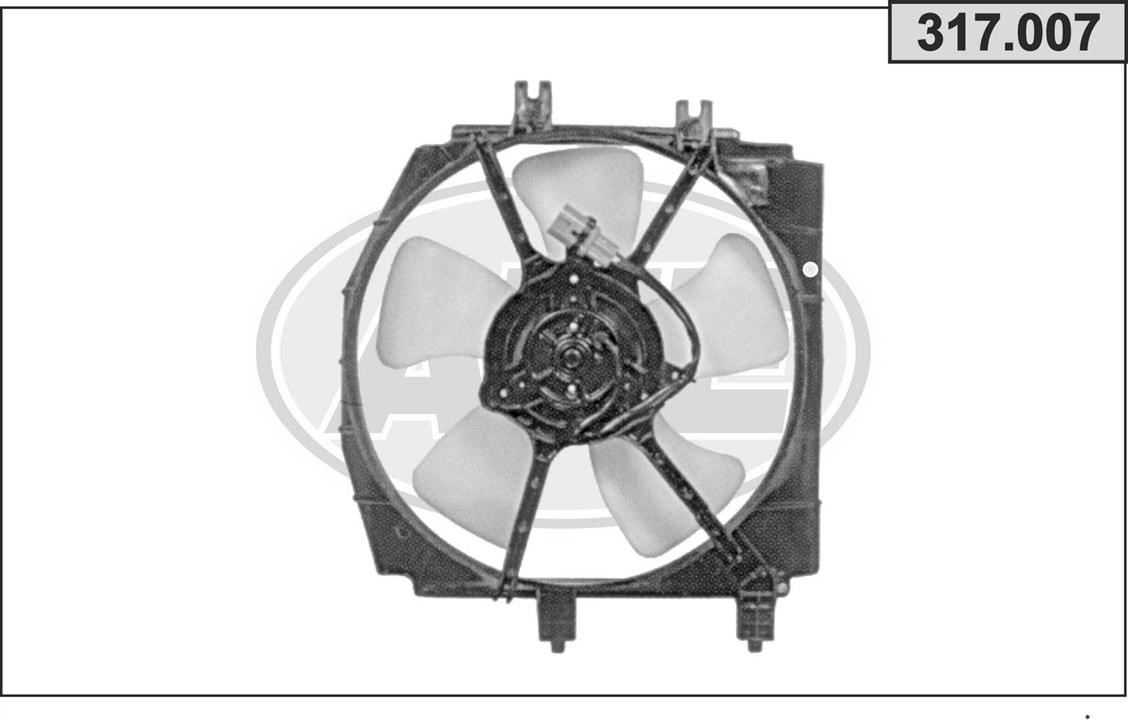 AHE 317.007 Fan, radiator 317007