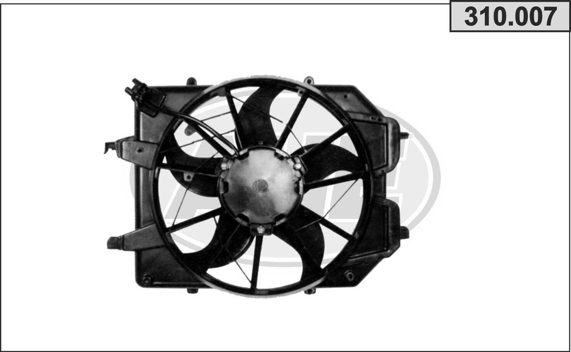 AHE 310.007 Fan, radiator 310007
