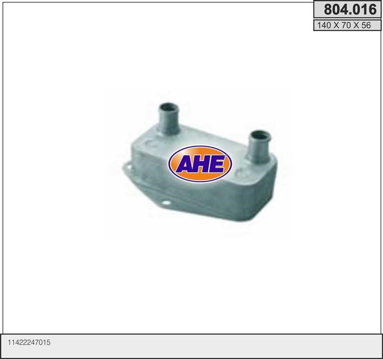 AHE 804.016 Oil Cooler, engine oil 804016