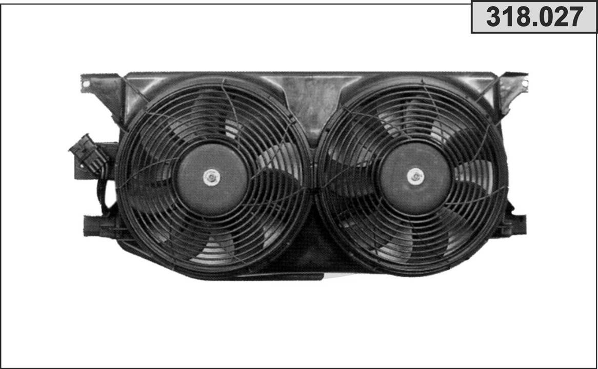 AHE 318.027 Fan, radiator 318027