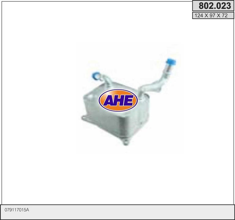 AHE 802.023 Oil Cooler, engine oil 802023