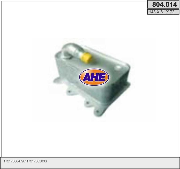AHE 804.014 Oil Cooler, engine oil 804014