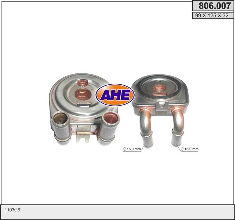 AHE 806.007 Oil Cooler, engine oil 806007