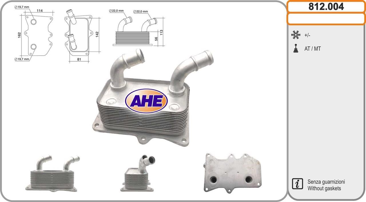 AHE 812.004 Oil Cooler, engine oil 812004