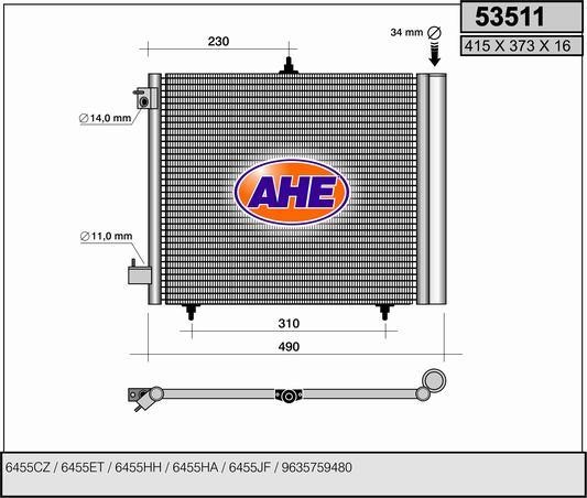 AHE 53511 Cooler Module 53511