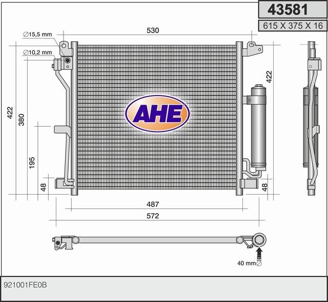 AHE 43581 Cooler Module 43581