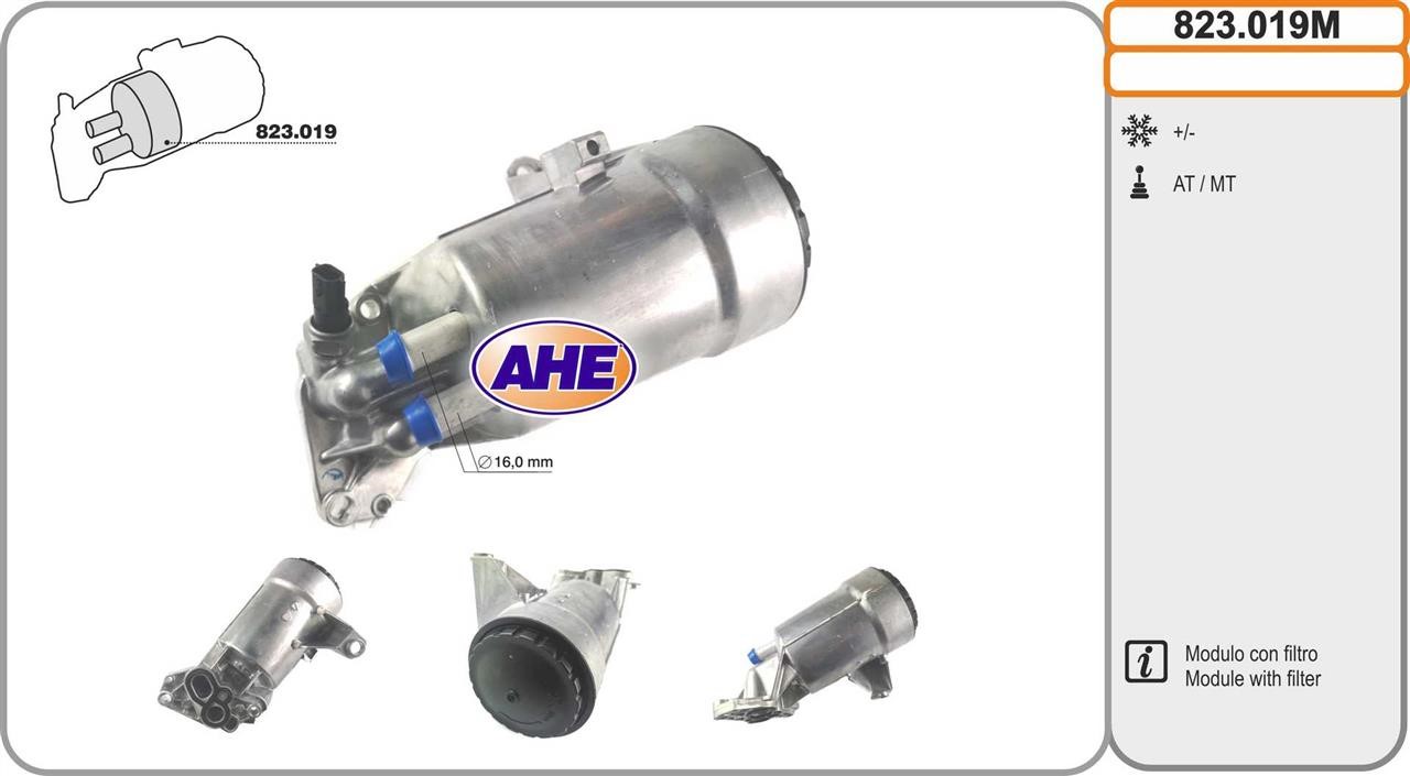 AHE 823.019M Oil Cooler, engine oil 823019M