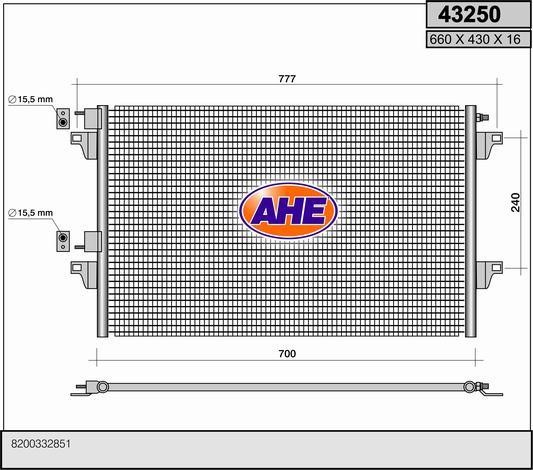 AHE 43250 Cooler Module 43250