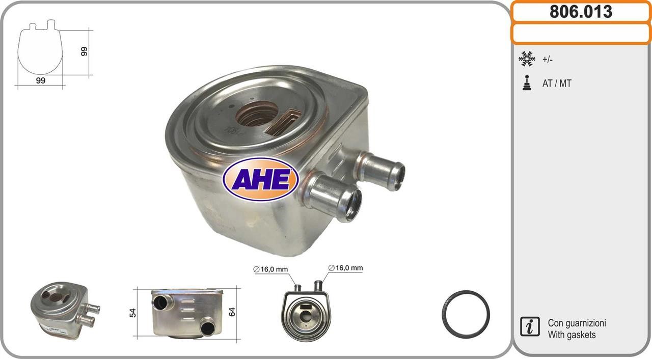 AHE 806.013 Oil Cooler, engine oil 806013