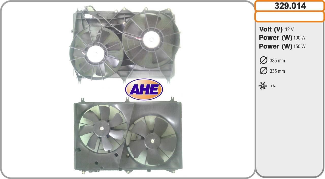 AHE 329.014 Hub, engine cooling fan wheel 329014
