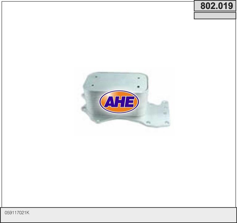 AHE 802.019 Oil Cooler, engine oil 802019