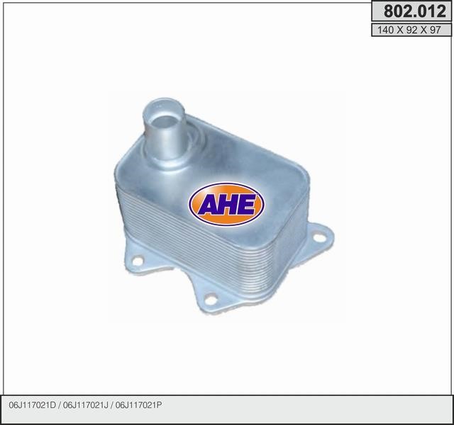 AHE 802.012 Oil Cooler, engine oil 802012