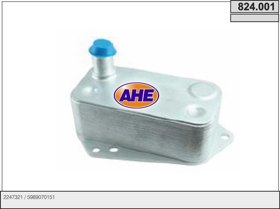 AHE 824.001 Oil Cooler, engine oil 824001