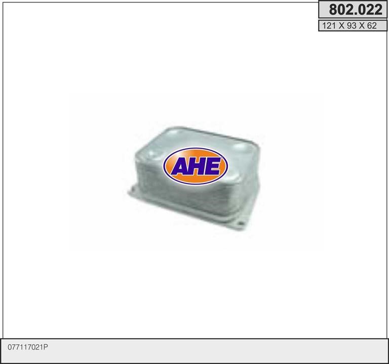 AHE 802.022 Oil Cooler, engine oil 802022