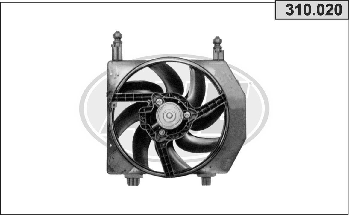 AHE 310.020 Hub, engine cooling fan wheel 310020