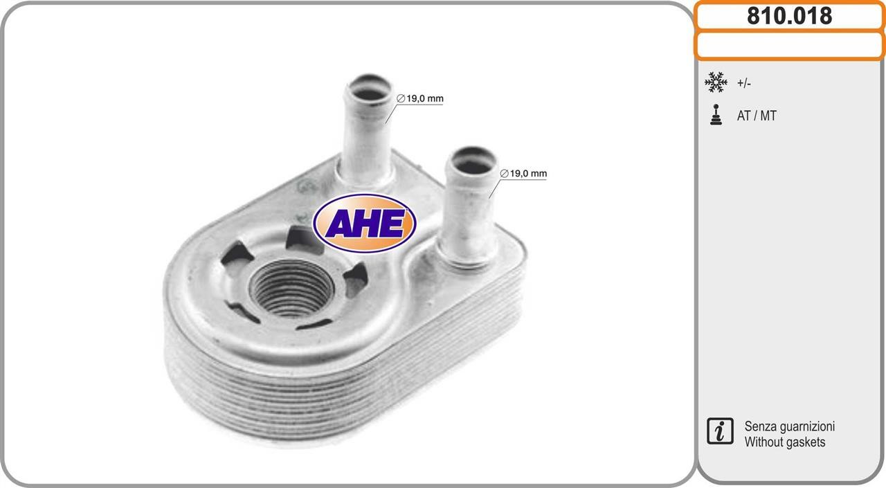 AHE 810.018 Oil Cooler, engine oil 810018