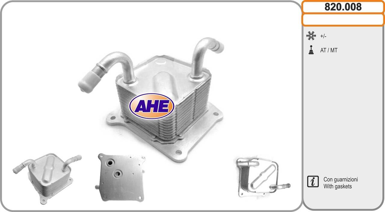 AHE 820.008 Oil Cooler, engine oil 820008