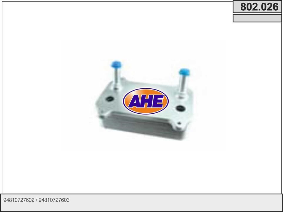 AHE 802.026 Oil Cooler, engine oil 802026