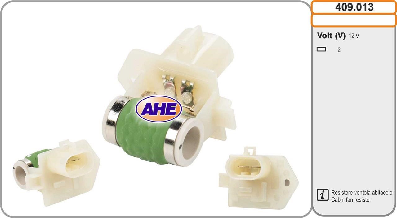 AHE 409.013 Pre-resistor, electro motor radiator fan 409013