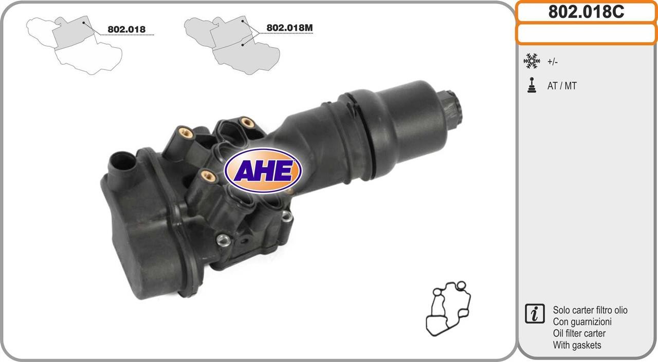 AHE 802.018C Oil Cooler, engine oil 802018C