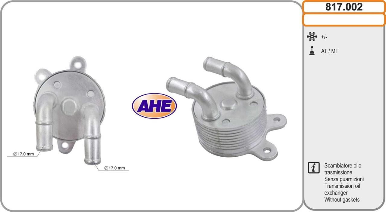 AHE 817.002 Oil Cooler, engine oil 817002