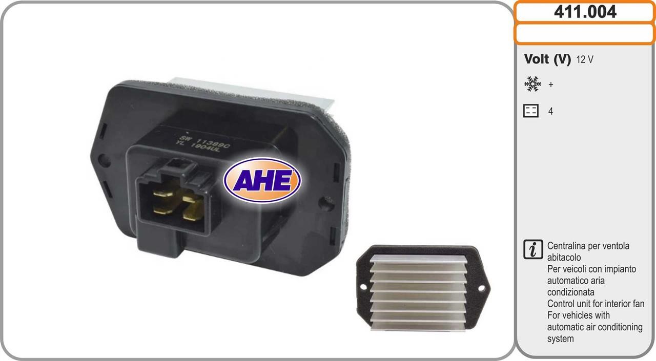 AHE 411.004 Control Unit, electric fan (engine cooling) 411004