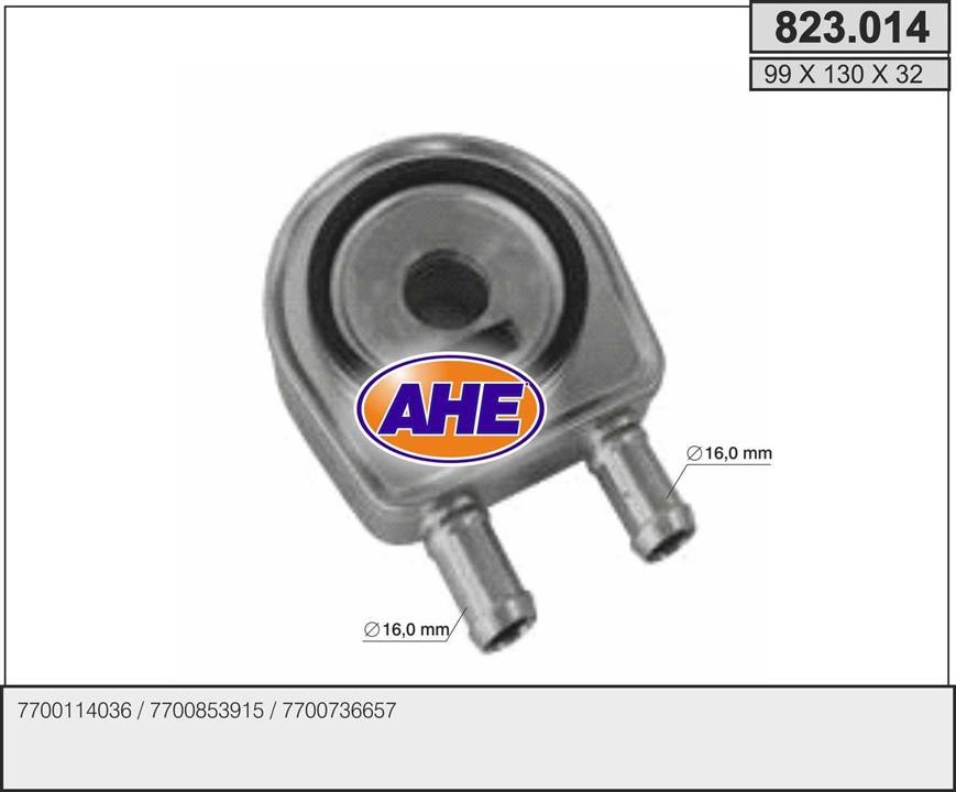AHE 823.014 Oil Cooler, engine oil 823014
