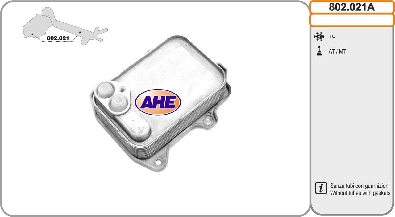 AHE 802.021A Oil Cooler, engine oil 802021A