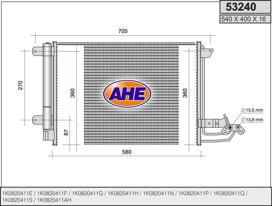AHE 53240 Cooler Module 53240