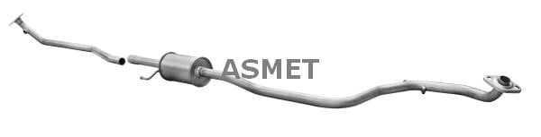 Middle Silencer Asmet 20.042