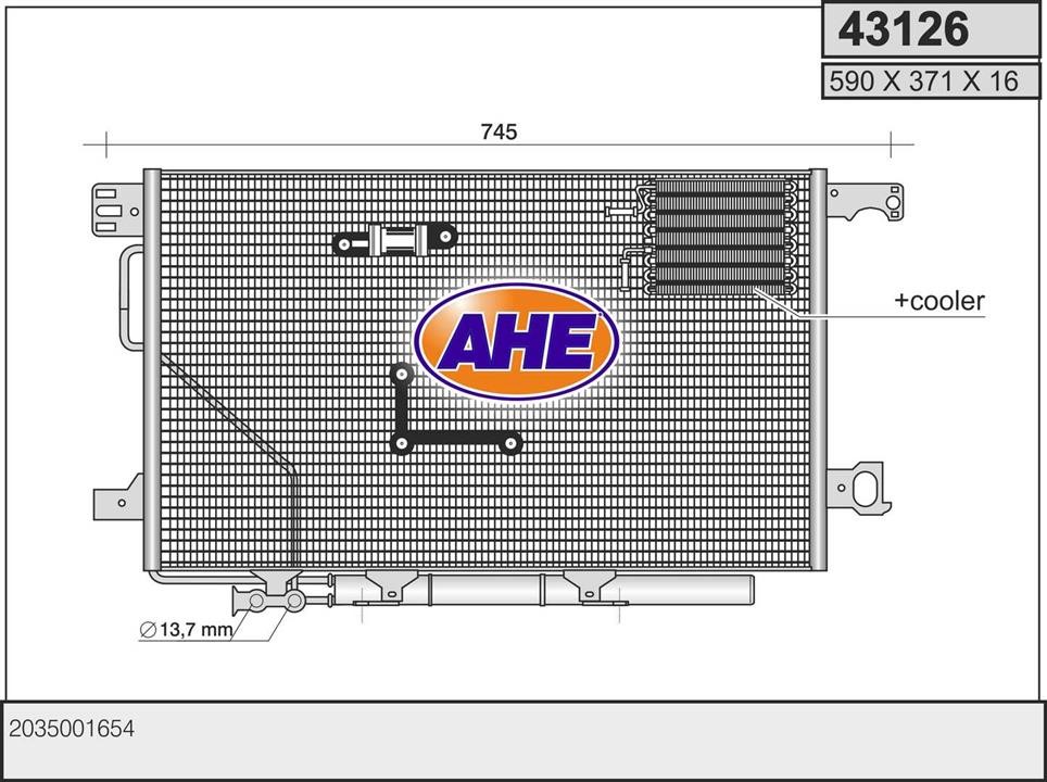 AHE 43126 Cooler Module 43126