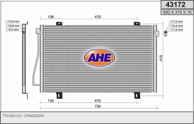 AHE 43172 Cooler Module 43172