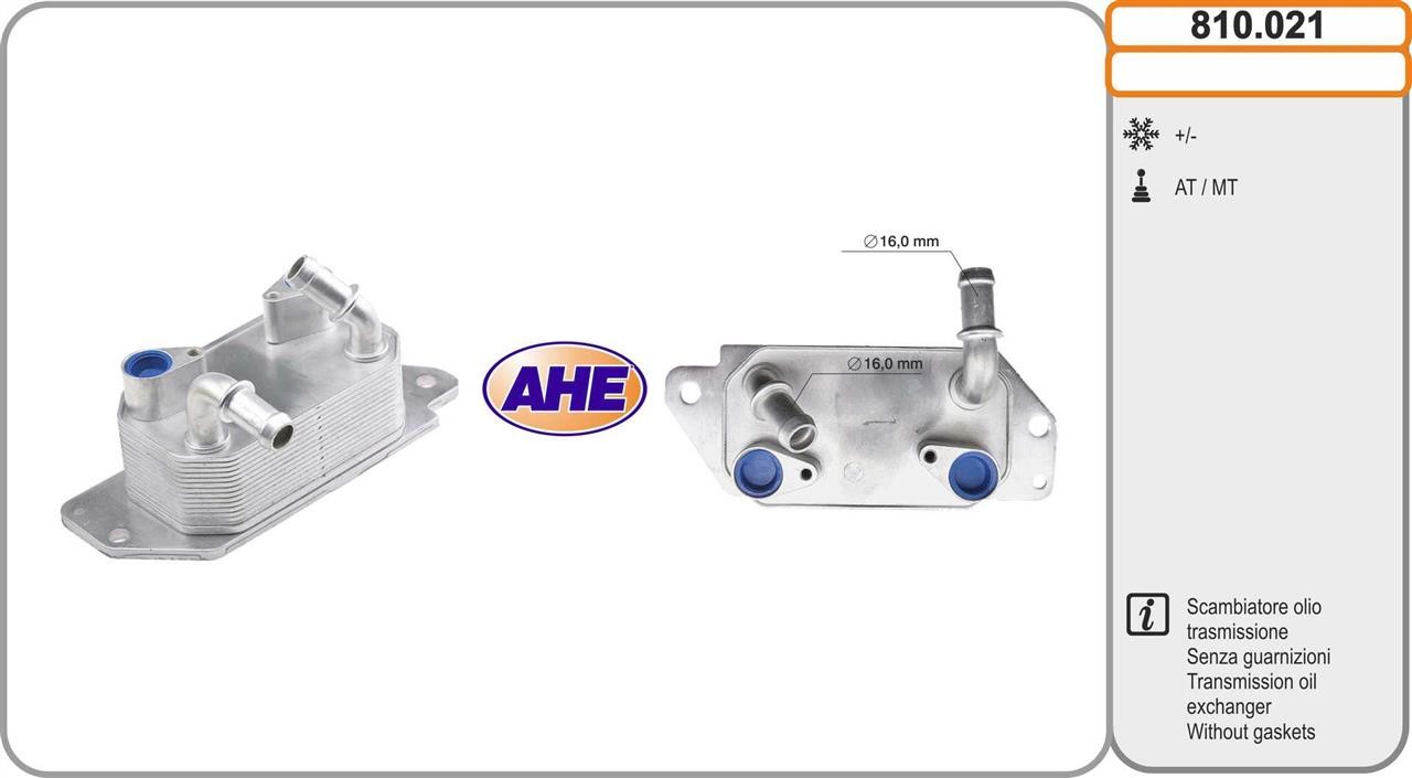 AHE 810.021 Oil Cooler, engine oil 810021